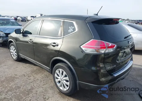 2016 Nissan Rogue S из США, поврежденный, VIN KNMAT2MT5GP732427